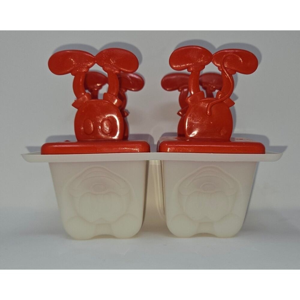 Mickey Mouse Vintage Popsicle Mold Cookie Cutter Sandwich Press Lot of 5 Disney - Picture 11 of 16